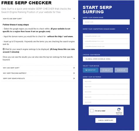 free serp tool|free serp tracking.